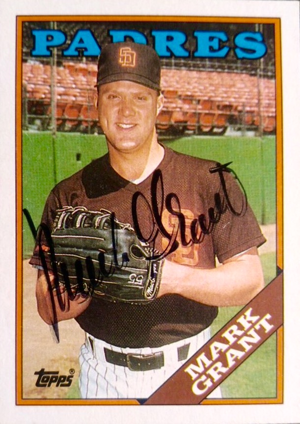 OTD in 1987, Mark Grant struck out - San Diego Padres
